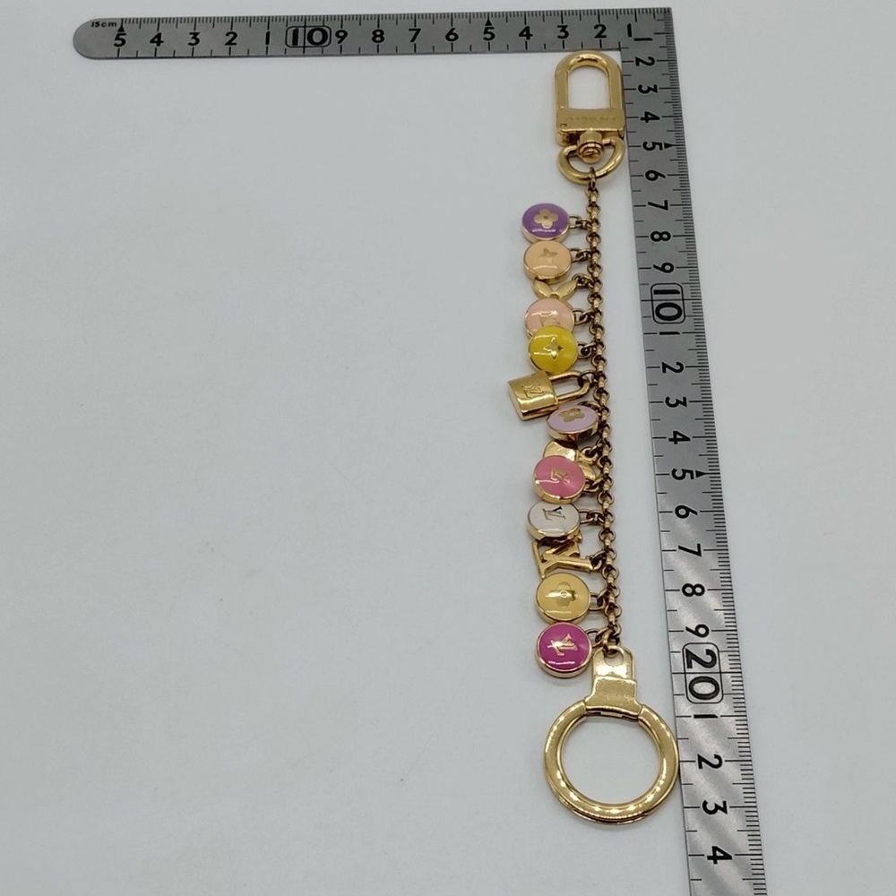 Louis Vuitton Porto Cle Chenne Pastille Bag Charm/ Key holder - Picture 8 of 9